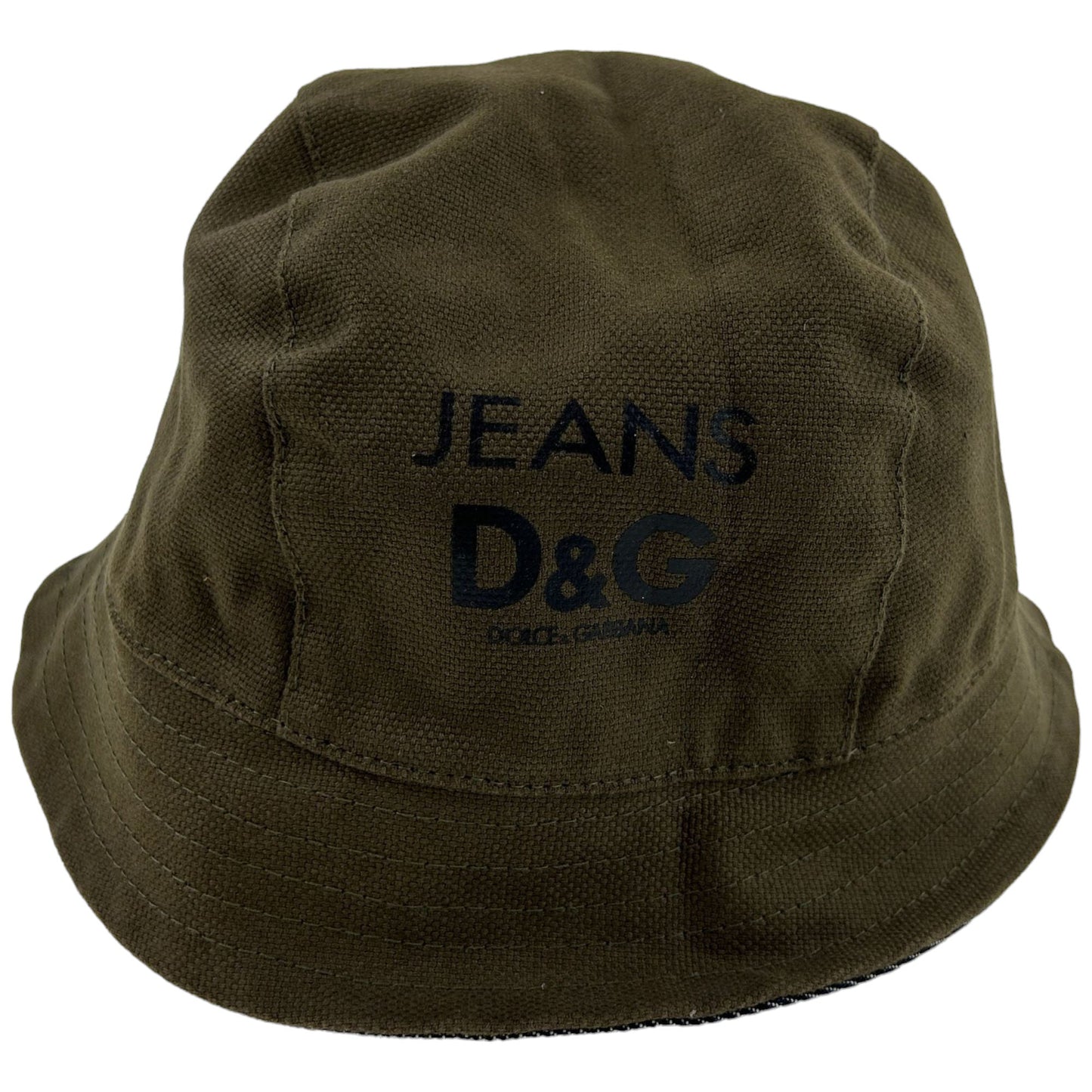 Vintage Dolce & Gabbana Reversible Bucket Hat