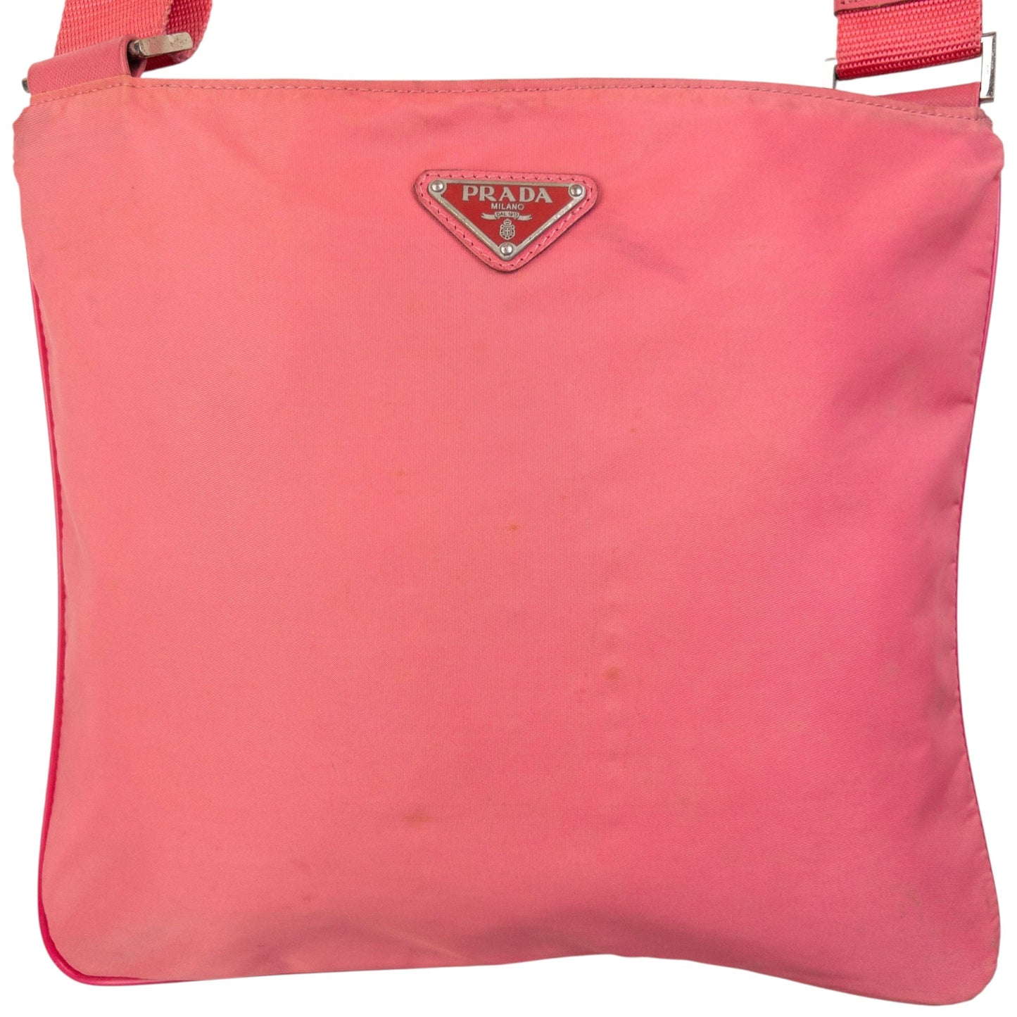Vintage 2000s Prada Crossbody Bag | O/S, Pink