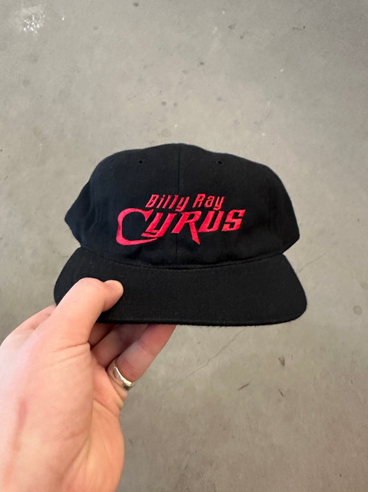 1990's Billy Ray Cyrus Cap | O/S, Black
