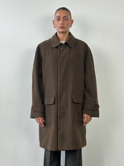 Missoni Wool Concealed Placket Coat - XXL