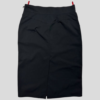 Prada Sport 00’s Nylon Stretchy Cargo Pencil Skirt - IT44