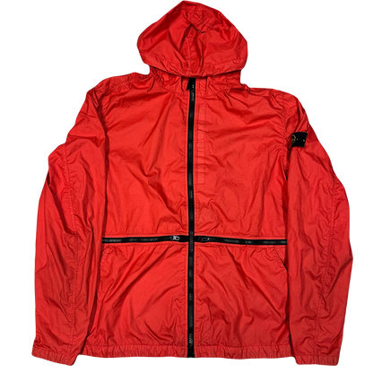 Stone Island Membrana 3L TC Jacket in Red ( XXL )