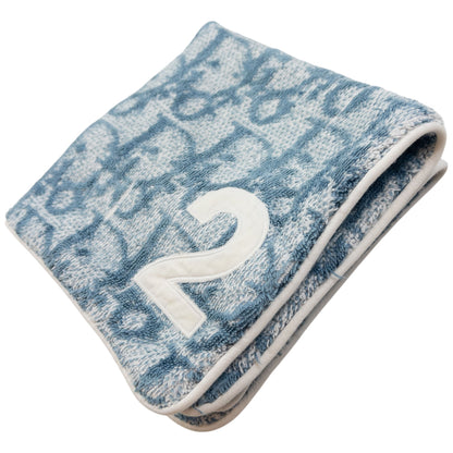 Vintage Dior Monogram Terry Cloth Cushion Cover