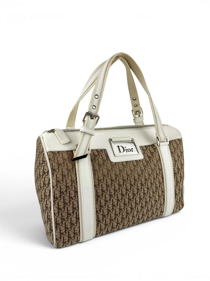 Vintage 2006 Christian Dior Monogram Street Chic Boston Handbag | O/S, Multicoloured