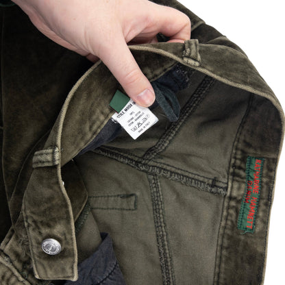 Vintage Katharine Hamnett Velour Trousers Size W30