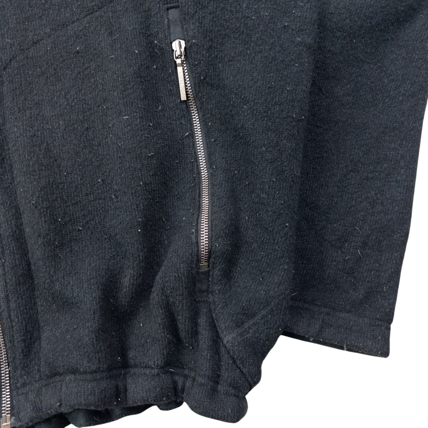 Vintage 2000s Arcteryx Zip Up Fleece Jacket Size L | Large, Black