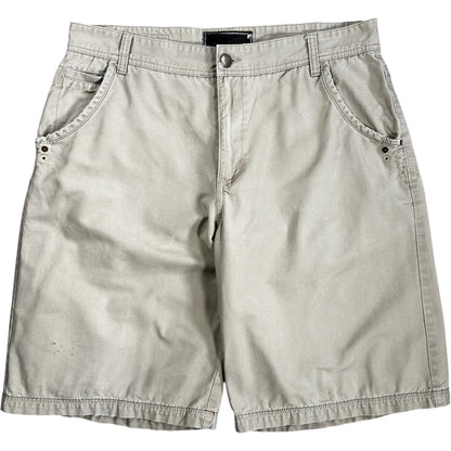 Oakley 2006 Cotton Embroidered Shorts W34 | W34, Cream