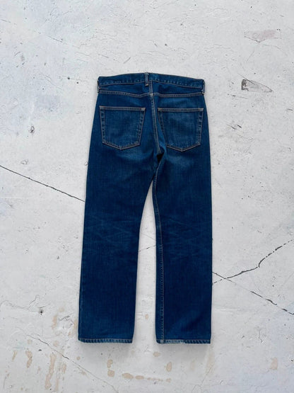 fw2002 junya watanabe comme des garcons patchwork jeans | Navy, Tan
