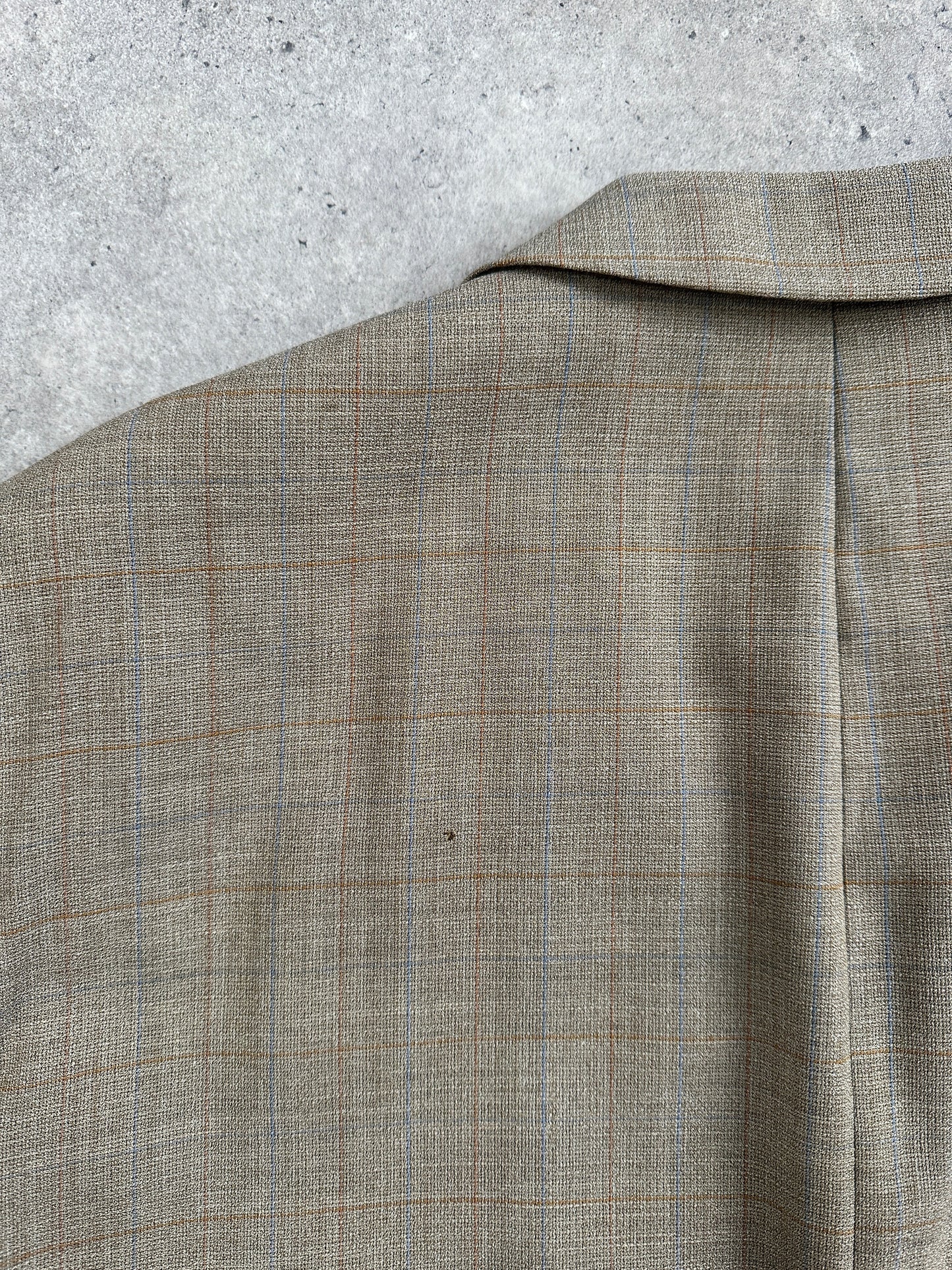 Roy Robson x Loro Piana 2000s Super 100’s Pure Wool Check Blazer - 44R/XL