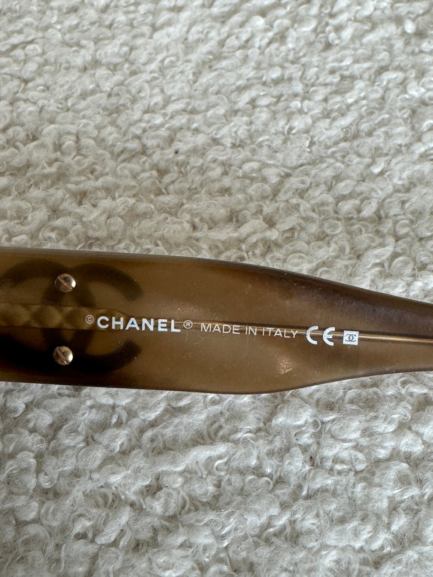 2000s Chanel Oversized Sunglasses | O/S, Bronze