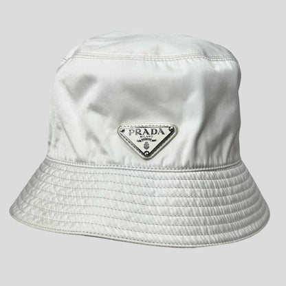 Prada Milano 2020 Nylon Bucket Hat - S/M