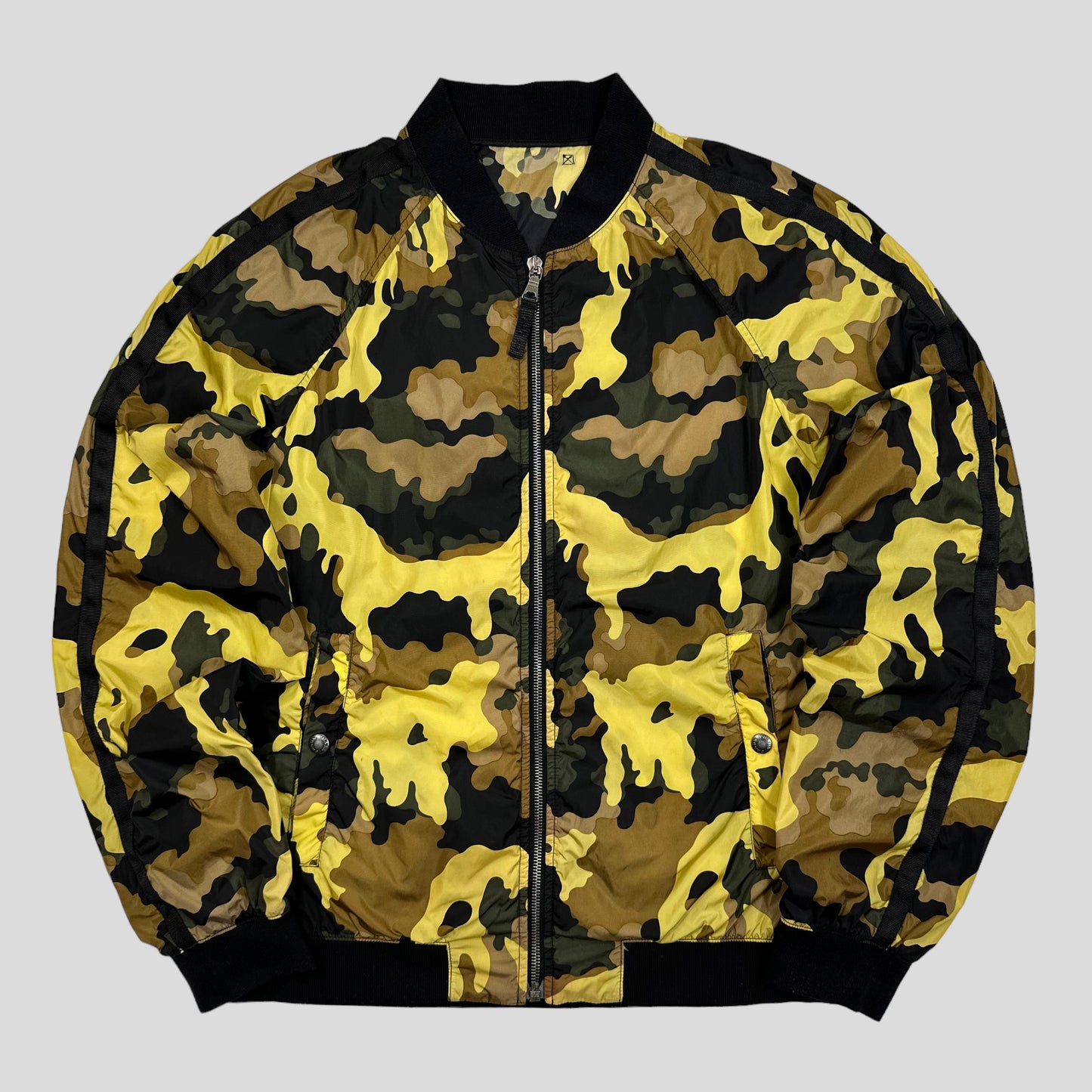 Prada Sport 2007 Nylon Camo Bomber Jacket - M