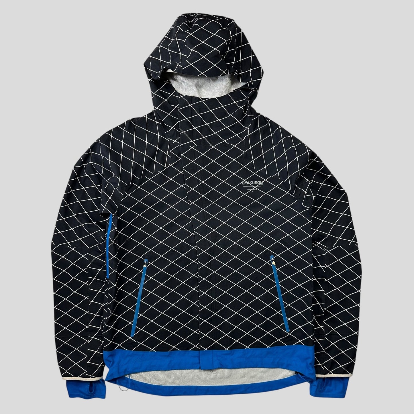 Nike Gyakusou 2015 x Undercover 3m Diamond Asymmetrical Taped Seam Jacket - XL (L)