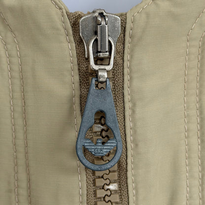 1990s armani jeans cropped jacket | O/S, Khaki