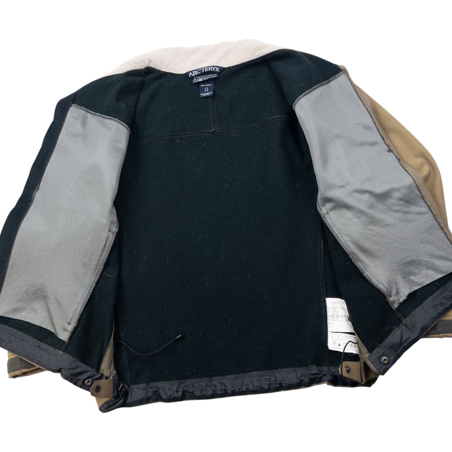 Vintage 2000s Arcteryx LEAF Vertx Fleece Lined Jacket Size L