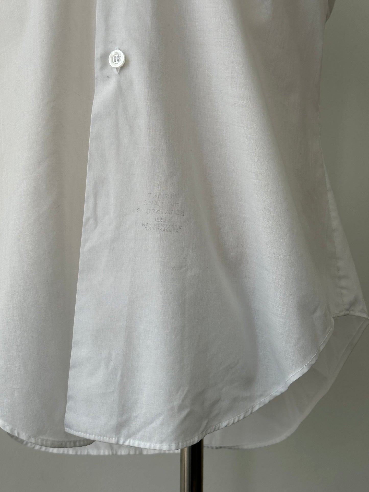 Vintage 1990s High Neck Short Sleeve Shirt - S