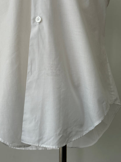 Vintage 1990s High Neck Short Sleeve Shirt - S