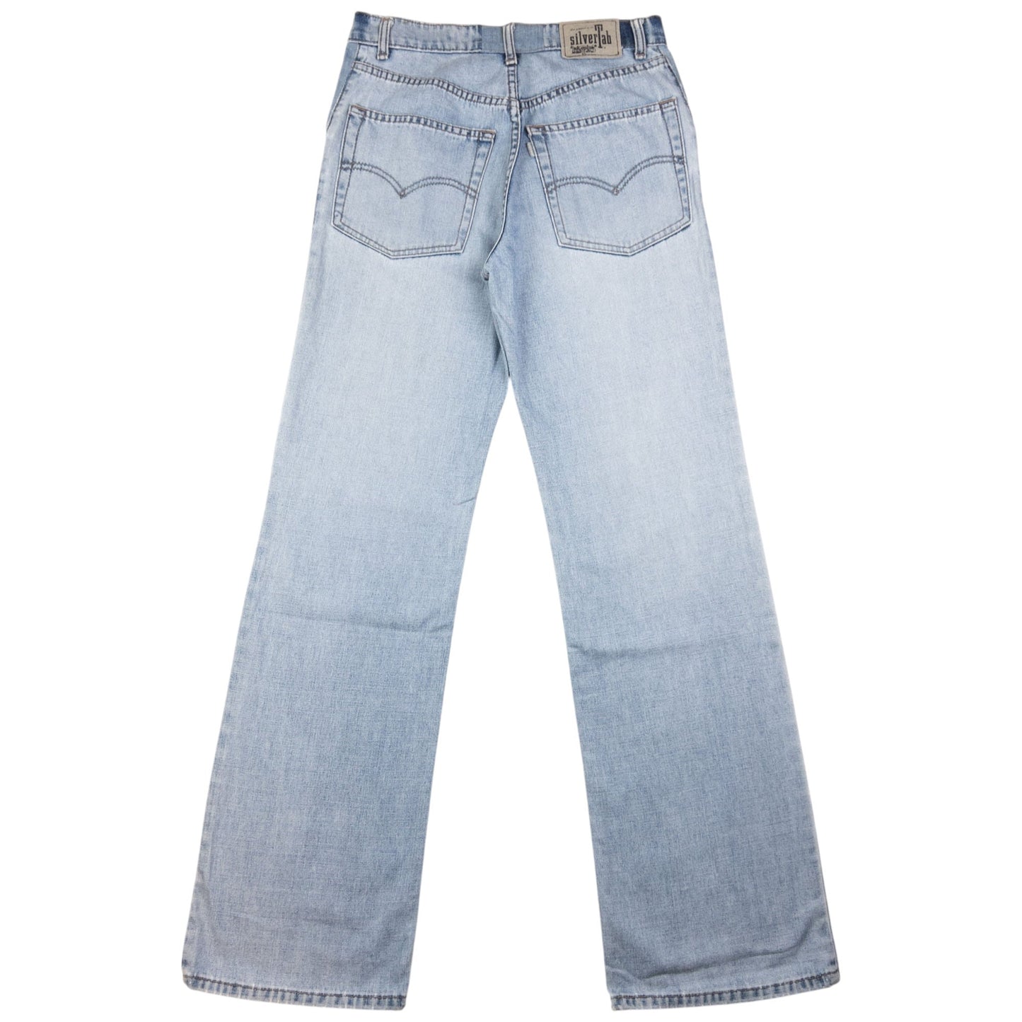 Vintage Levi's Silver Tab Flare Denim Jeans Size W29