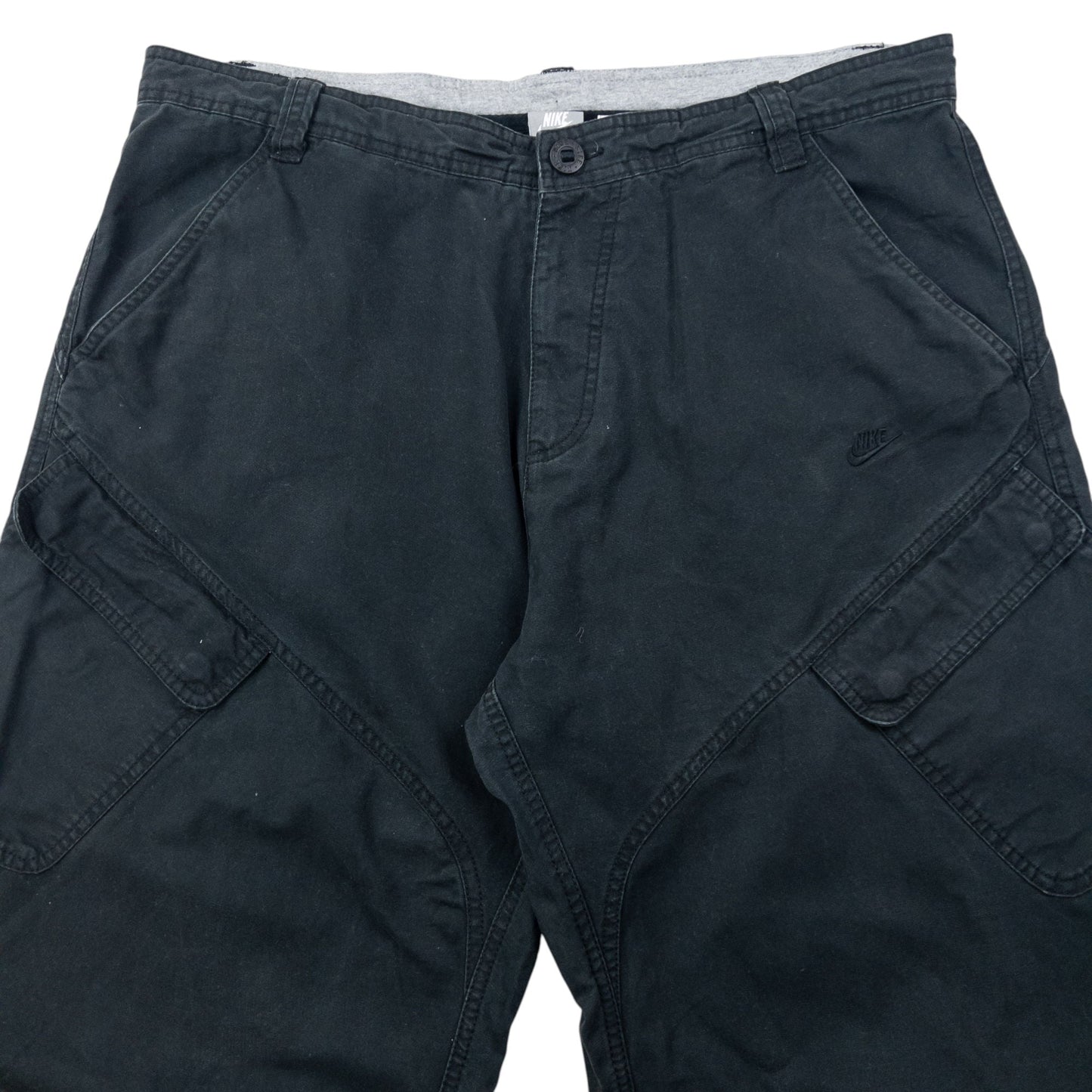 Vintage 2000s Nike Cargo Trousers Size W38