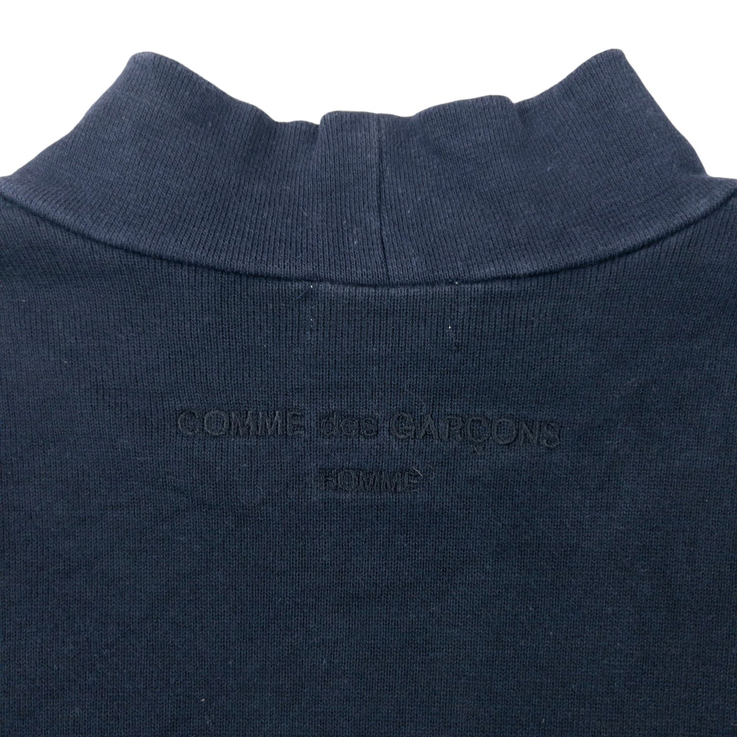 Vintage 1989 Comme Des Garçons HOMME Sweatshirt Size S | Small, Navy