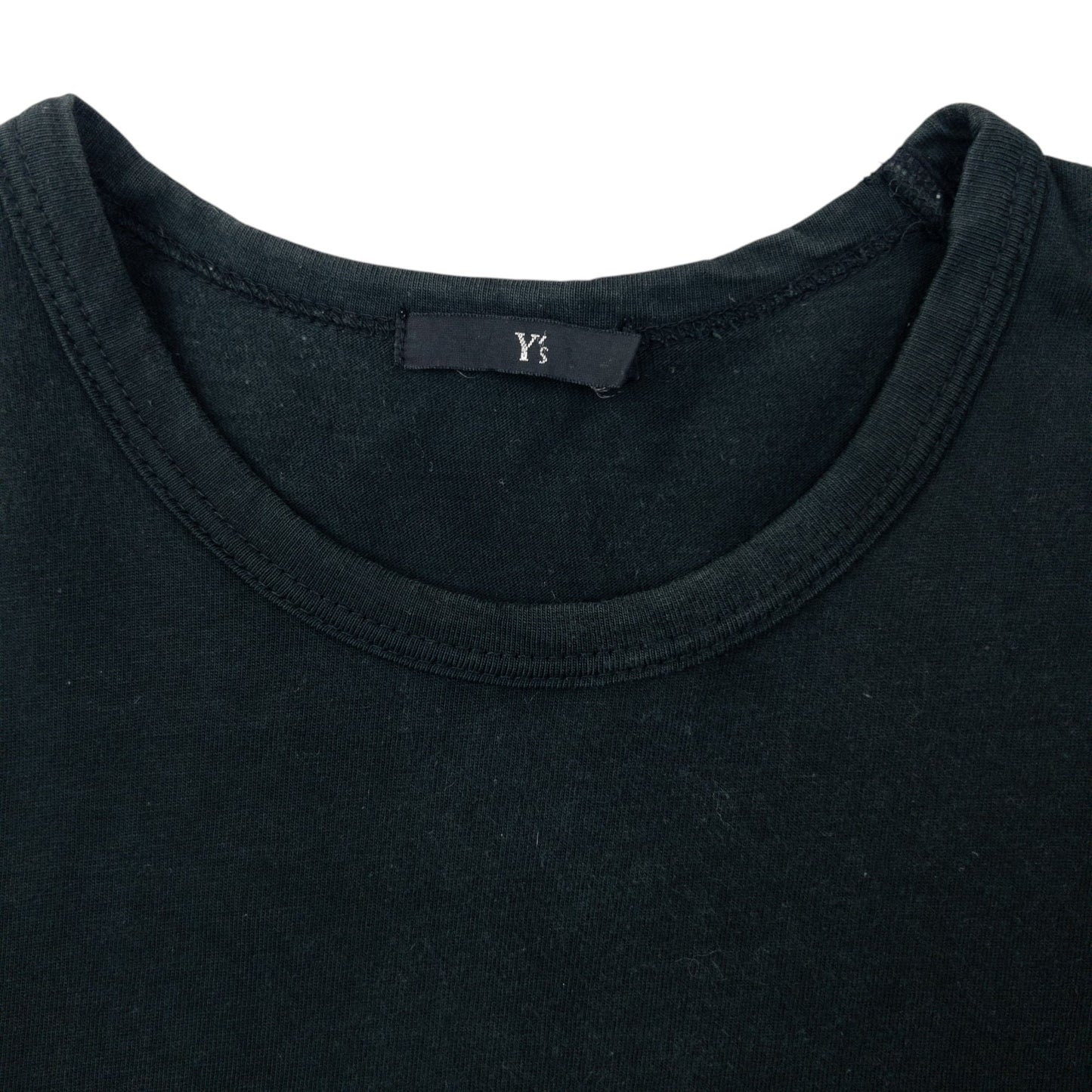 Vintage 2000s Yohji Yamamoto T Shirt Size S | Small, Black