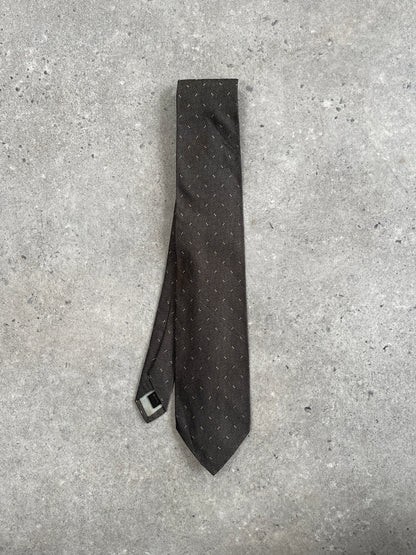 Vintage 1990s Pure Silk Printed Tie