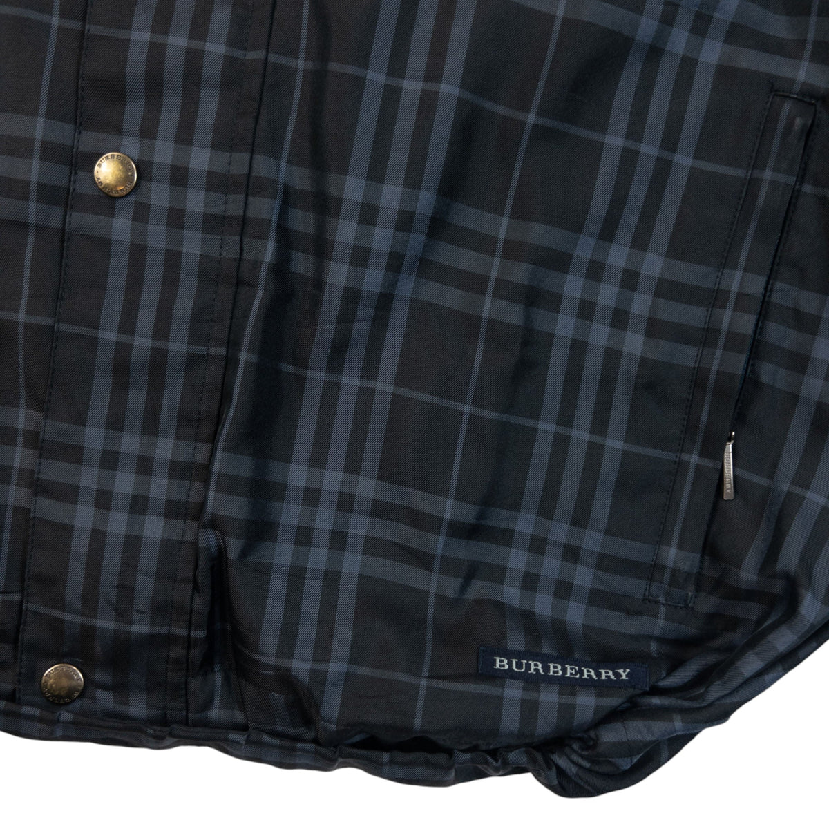Vintage 2000s Burberry Golf Nova Check Jacket Size XL | XL, Navy