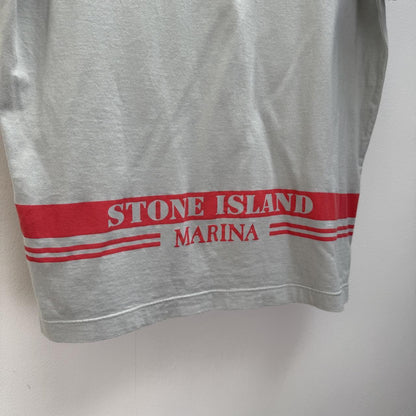 Stone Island Marina Polo Shirt (L) | Large, Grey