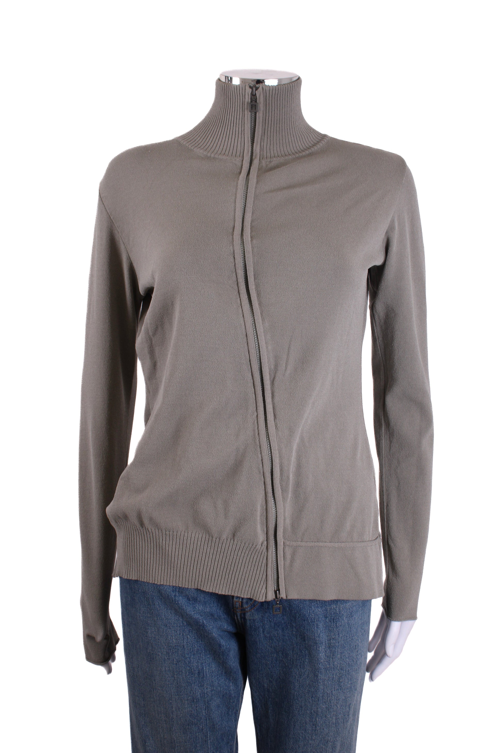 Sarah Pacini Zip Top Taupe One Size | O/S, TBD
