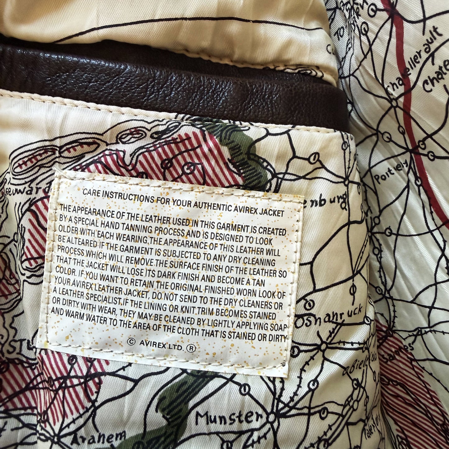 Avirex Top Gun G-1 Flight Jacket Original - L