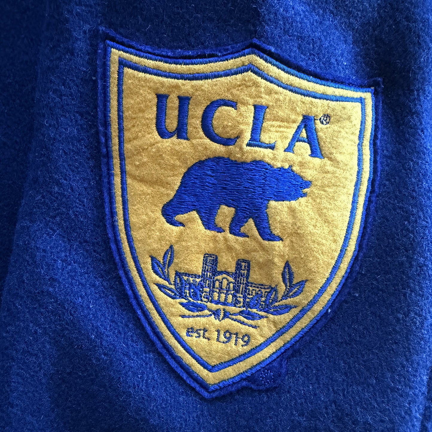 Whitesville 'UCLA' Wool Varsity Jacket - XL