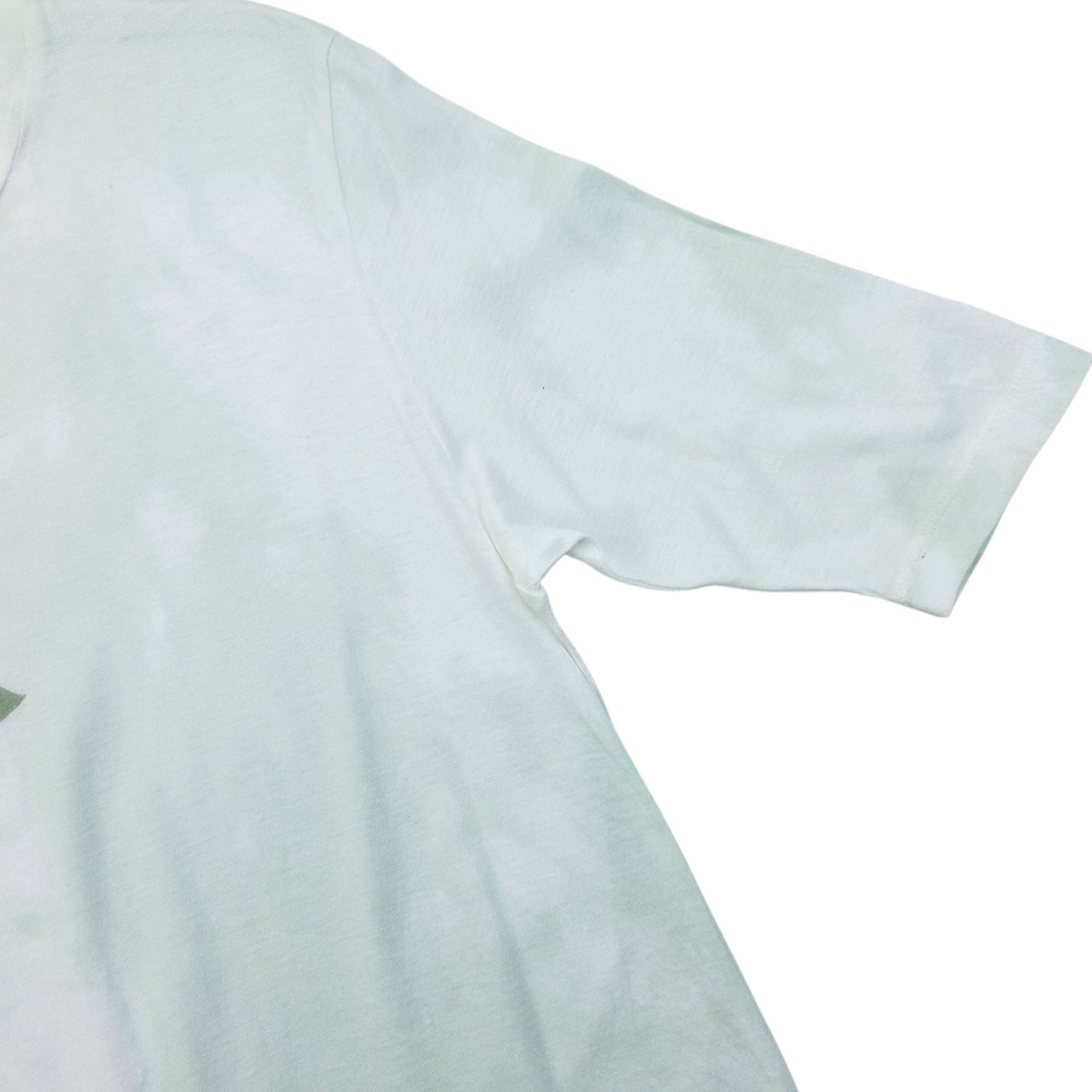 Vintage 90s Yohji Yamamoto Flower Graphic T Shirt Womens Size S | Small, Green