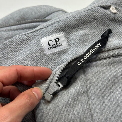 CP Company 2021 Goggle Hood Thick Zip-up Hoodie - L | Default Title, Grey