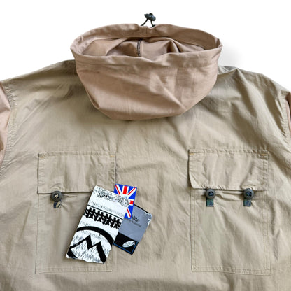 1998 Maharishi Coolmax Face Covering Pullover (L) | Large, Beige