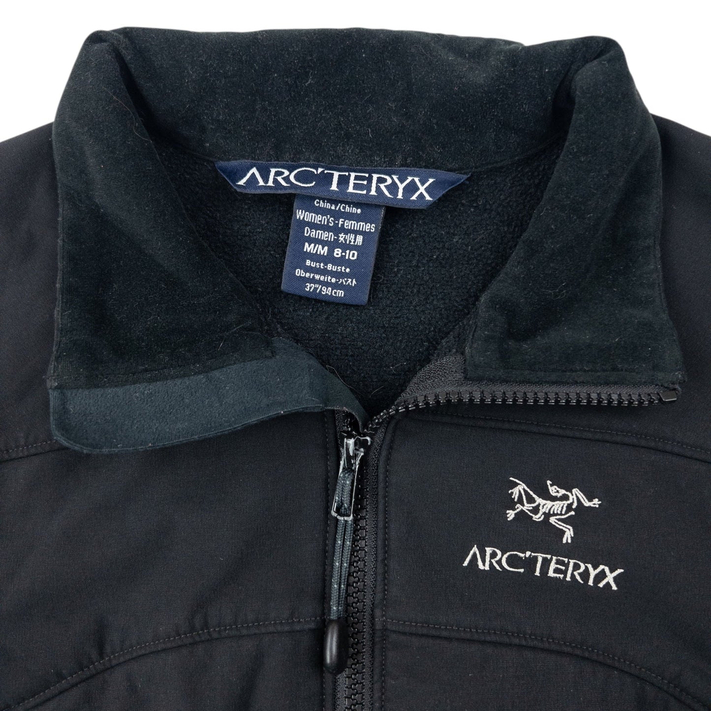 Vintage 2000s Arcteryx Softshell Jacket Womens Size M | Medium, Black