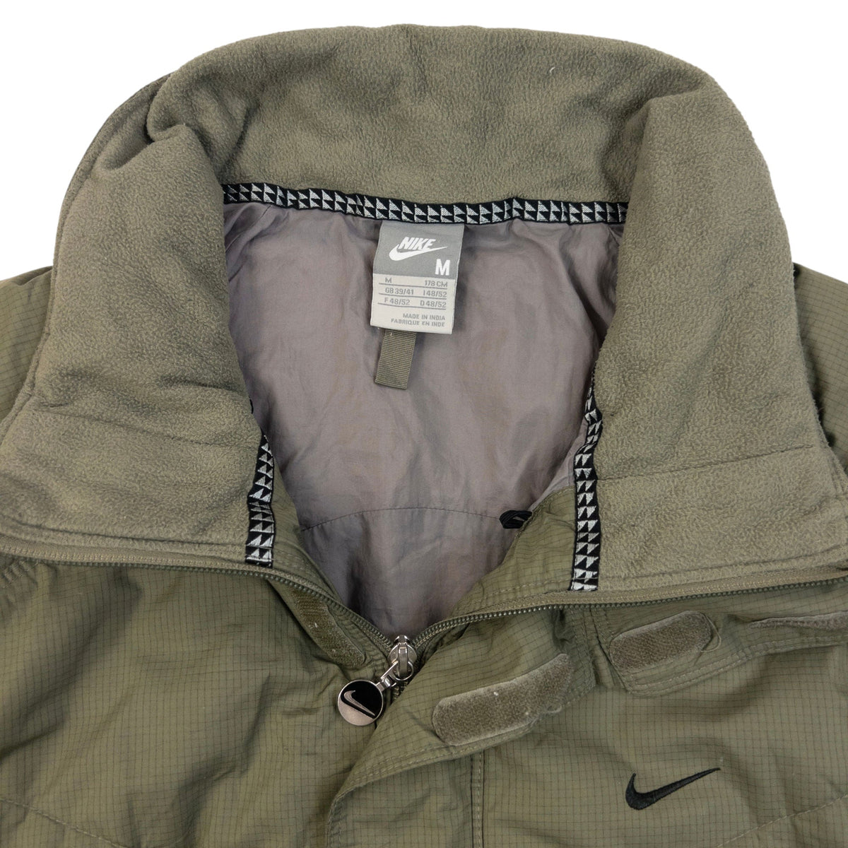 Vintage 2000s Nike FIT Padded Jacket | Large, Green