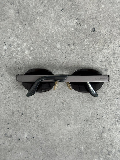 Giorgio Armani 1990s Oval Logo Sunglasses