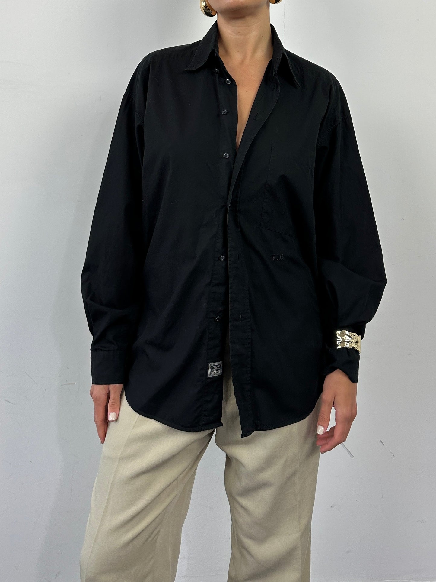 Versace Jeans Couture Pure Cotton Logo Shirt - XL