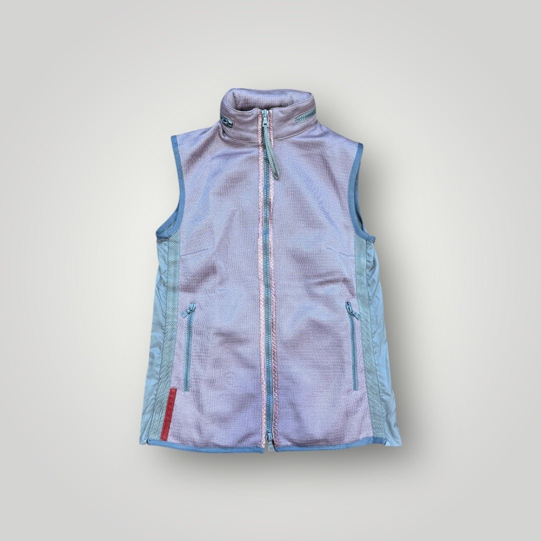 SS 2000 Runway Prada Sport Convertible Mesh Vest 40 XS