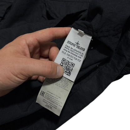 Stone Island Ghost Smock Jacket | Large, Black