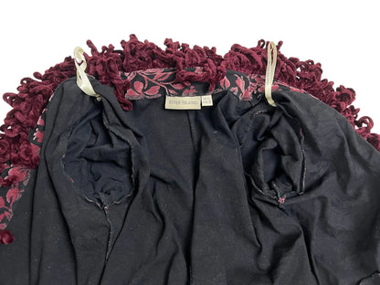 Miss Selfridge 1998 velvet flock duster