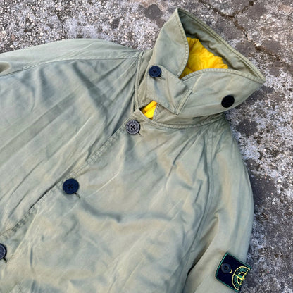 A/W 1985 Raso Gommato Dual Layer Trench Coat