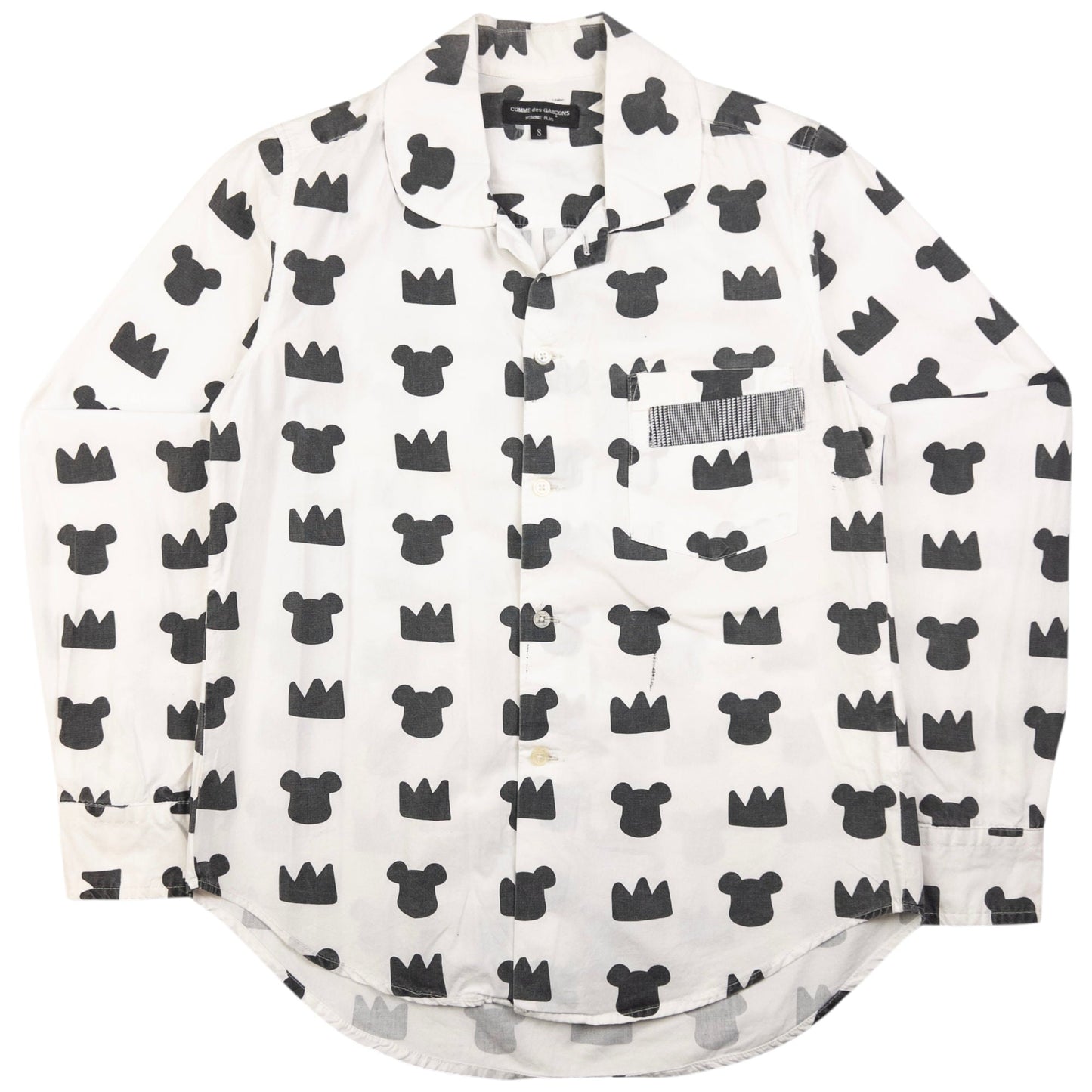 Vintage Comme Des Garçons HOMME Long Sleeve Button Up Shirt Size XS