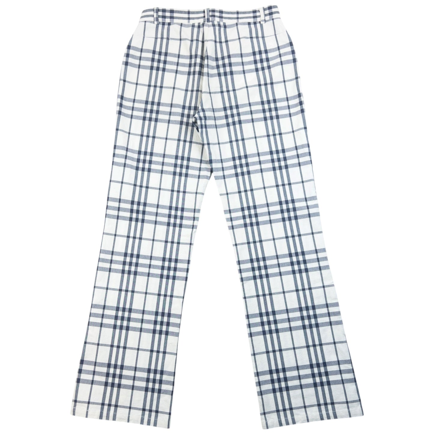 Vintage 2000s Burberry Nova Check Jacket & Trousers Set Womens Size M | Medium, White, Navy
