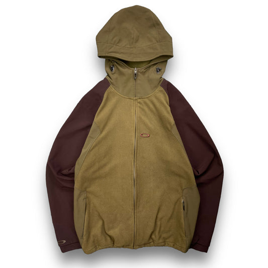 2006 Oakley Fleece Panelled Jacket (L) | Default Title, Multicoloured
