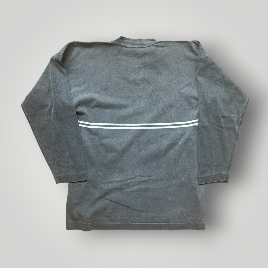 Stone Island 1980's Long Sleeve Spell Out T-Shirt XXL | Default Title, Grey