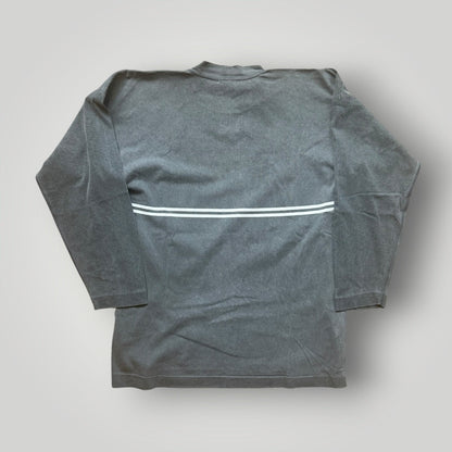 Stone Island 1980's Long Sleeve Spell Out T-Shirt XXL | Default Title, Grey