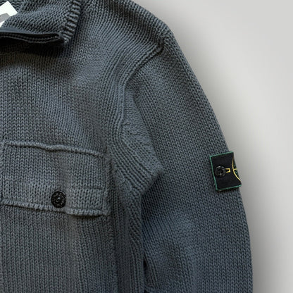 Stone Island SS/1999 Cable Knit Zip Up L | Default Title, Grey