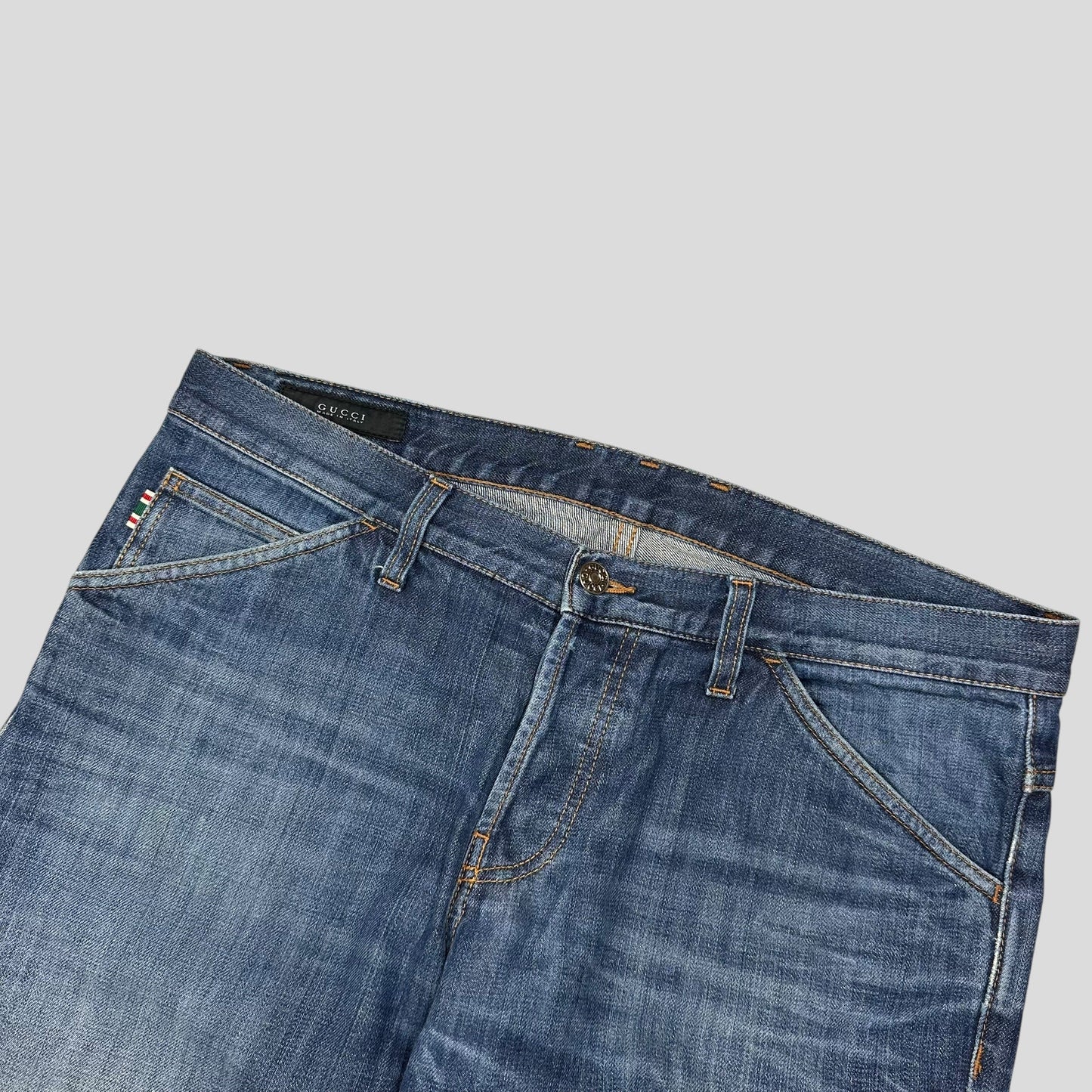 Gucci 00’s Baggy Denim Logo Jeans - IT48 (M/L)