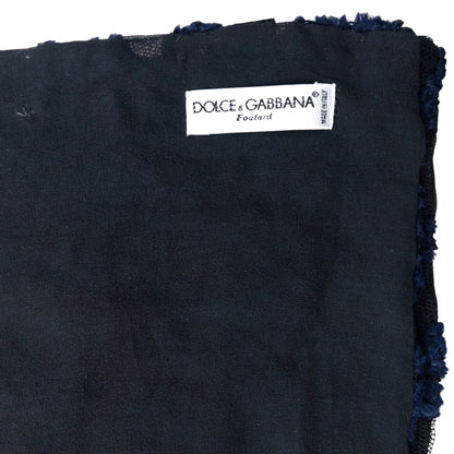 Vintage 2000s Dolce & Gabbana Wool Pattern Scarf | O/S, Multicoloured